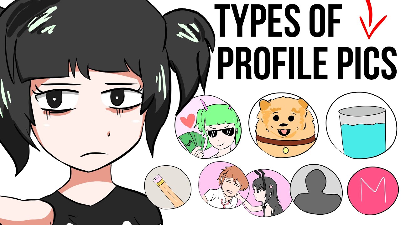 how to draw a profile picture